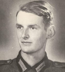 Немецкий солдат Великой Отечественной Фриц Фрицевич Шауэр в молодости