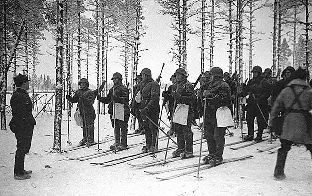 Советские солдаты в годы зимней войны
